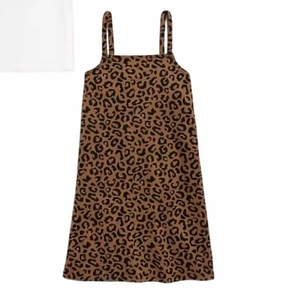 Old Navy Girls' Cheetah Print Sleeveless Dress Size 8